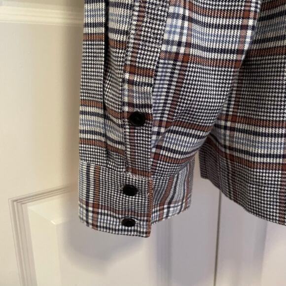 Madewell NWT Women's Westlake Plaid Shirt, size XL - Picture 6 of 9